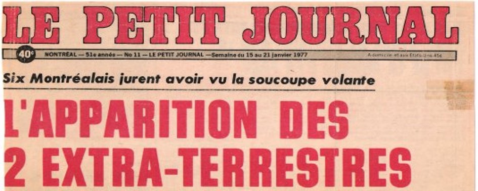 Ufonautas em Montreal