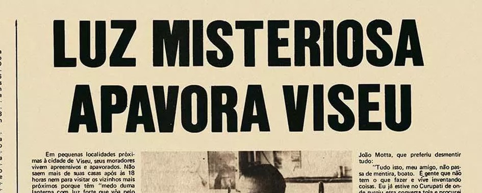 Reportagens de Jornal sobre o Chupa-Chupa