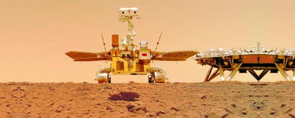 Rover Zhurong encontra evidências de água em Marte