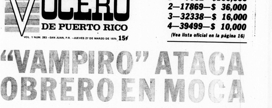 O Caso do Vampiro da Moca